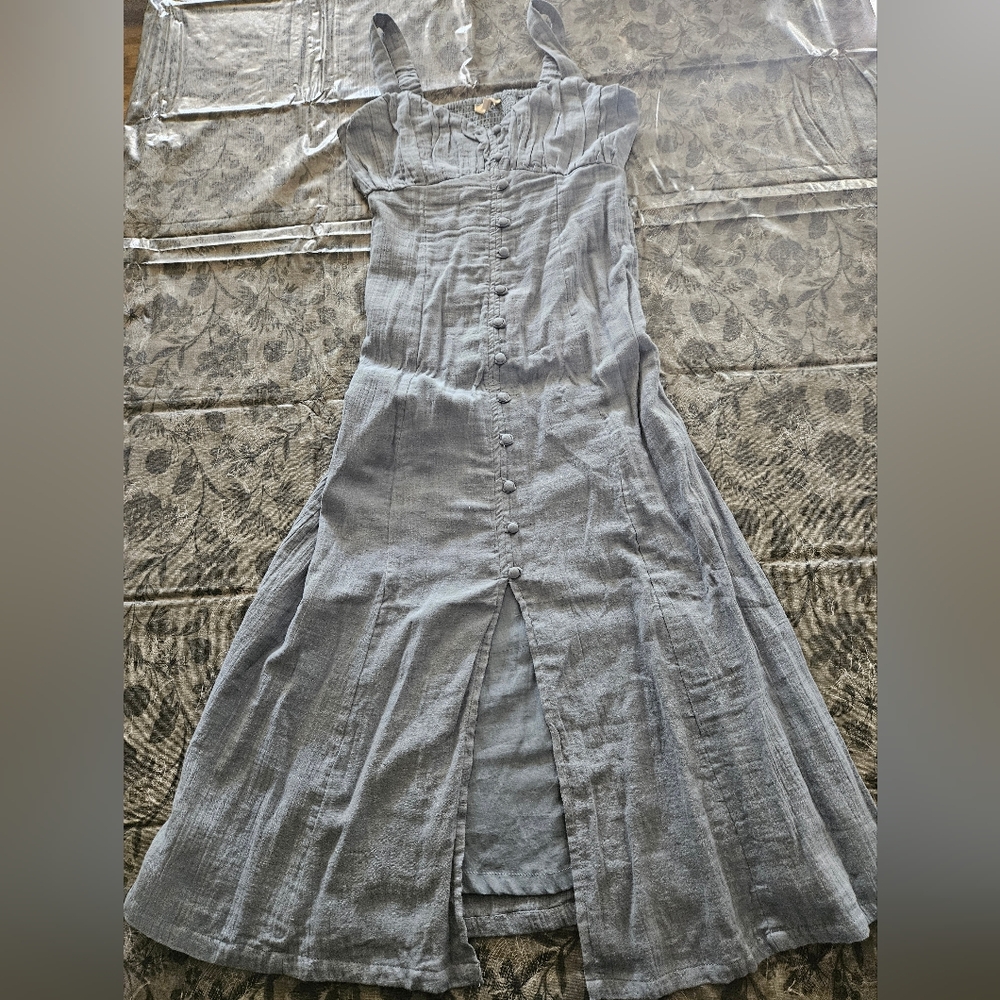 Spaghetti strap milk maid style dress